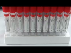 یکبار مصرفی 1 - 10 میلی لیتر لوله جمع آوری خون شیشه ساده تزریق پلاستیکی PET