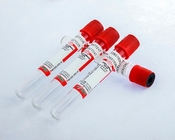 Hospital Medical Plain Blood Collection Tube With Red Top