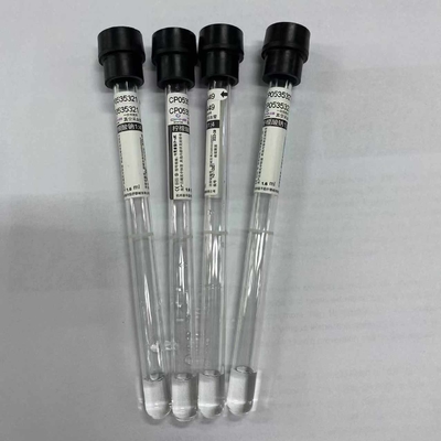 1.6 میلی لیتر سدیم سیترات مشکی ESR لوله وکیوم پلاستیکی شیشه ای
