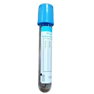 Blue Top 3.2% PT Blood Tube Sodium Citrate 1:9 تست جمع آوری خون CE ISO 13485