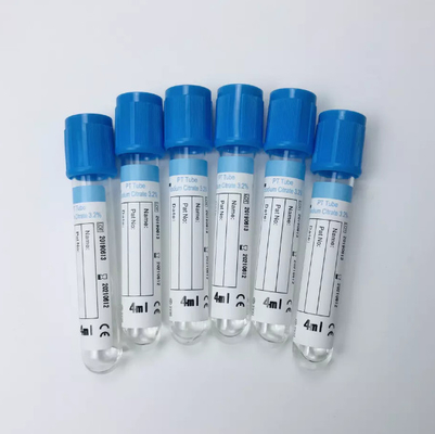 3.2% سدیم سیترات PT لوله جمع آوری خون آبی وکیوم CE ISO13485