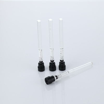 سیاه 8x120mm 1.28ml شیشه ای خلاء ESR لوله برای جمع آوری خون با سیترات سدیم