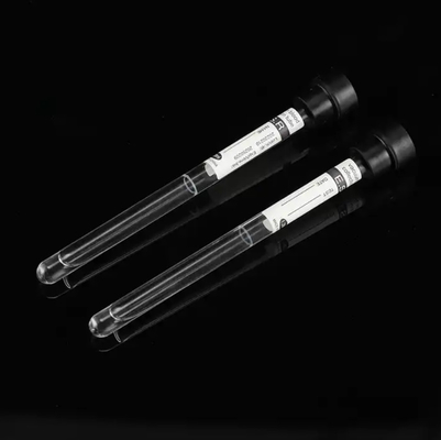 عرضه کننده حرفه ای 8*120mm یکبار مصرف Long Type Serum Black Top Esr لوله جمع آوری خون