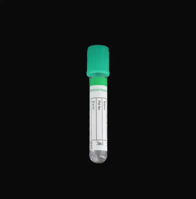 2ml-10ml لوله جمع آوری خون خلاء با لیتیوم هپارین/ هپارین افزودنی های سدیم و OEM