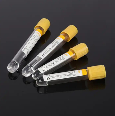 لوله شیشه ای جدا کننده سرم با فعال کننده لخته و جدا کننده ژل بی اثر 13 * 75 میلی متر