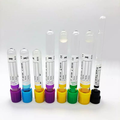 لوله های جمع آوری خون خلاء یکبار مصرف PET و شیشه ای 1-10 میلی لیتری، برچسب های سفارشی موجود است